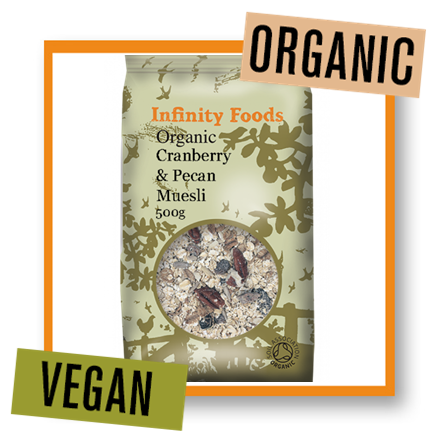 Infinity Foods Organic Cranberry & Pecan Muesli