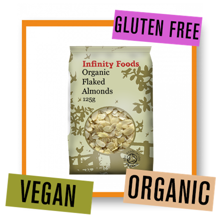 Infinity Foods Organic Flaked Almonds