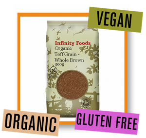 Infinity Foods Organic Wholegrain Brown Teff