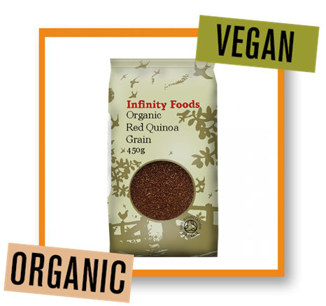 Infinity Foods Organic Red Quinoa Grain