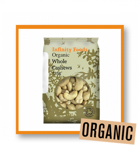 Infinity Foods Organic Whole Cashew Nuts