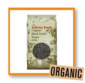 Infinity Foods Organic Dried Black Turtle Beans