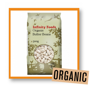 Infinity Foods Organic Dried Butter Beans