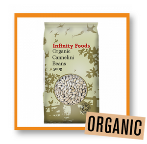 Infinity Foods Organic Dried Cannellini Beans