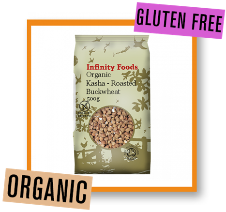 Infinity Foods Organic Kasha Roasted Buckwheat