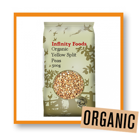 Infinity Foods Organic Split Yellow Peas
