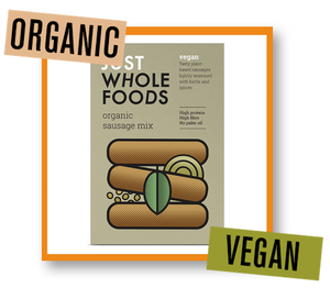 Just Wholefoods Organic Vegan Sosmix Sausage Mix