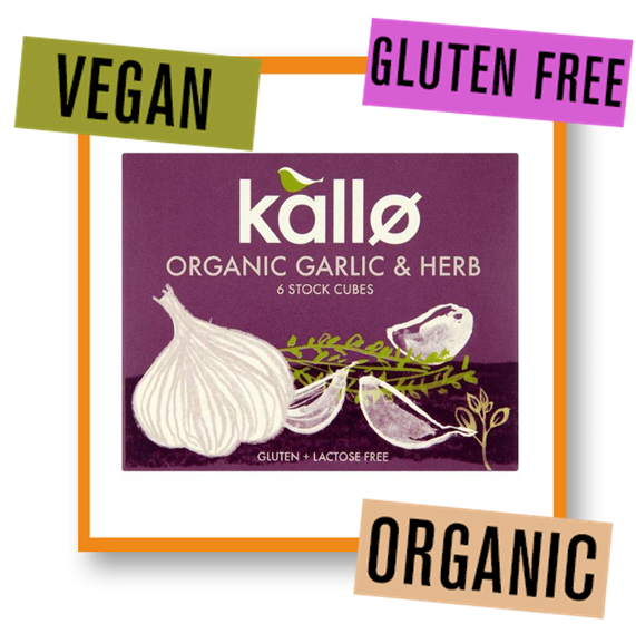 Kallo Organic Garlic & Herb Stock Cubes