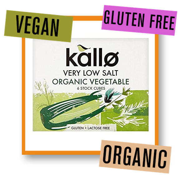 Kallo Organic Vegetable Low Salt Stock Cubes