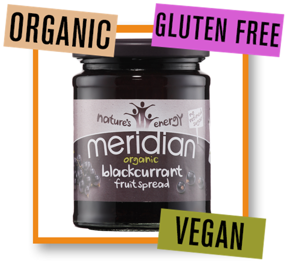 Meridian Organic Blackcurrant Spread