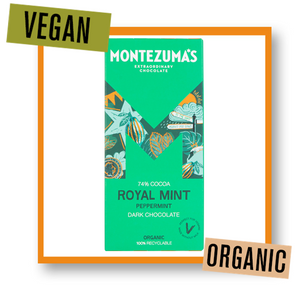 Montezuma Organic Royal Mint Dark Chocolate Bar