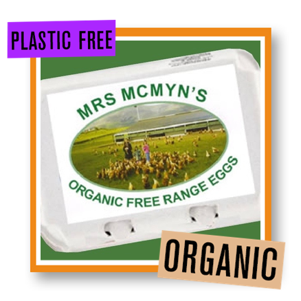 Mrs McMyn's Large Free Range Organic Eggs