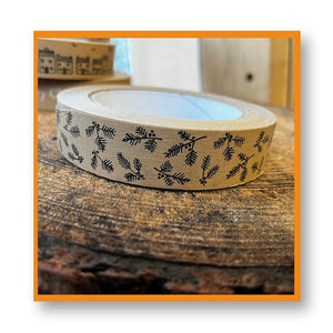 Paper Sticky Tape Winter Holly Design