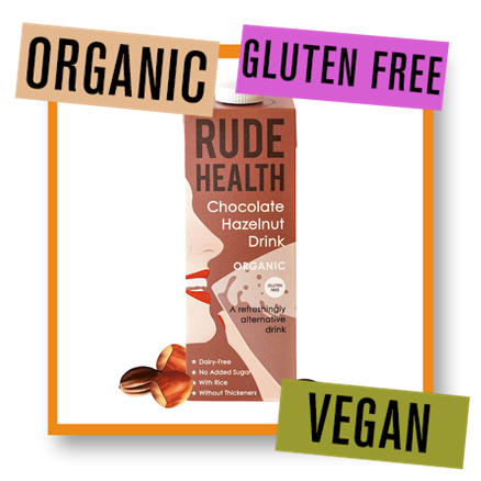 Rude Health Organic Chocolate Hazelnut Drink