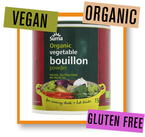 Suma Organic Vegetable Bouillon Powder