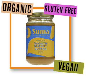 Suma Organic Unsalted Smooth Peanut Butter