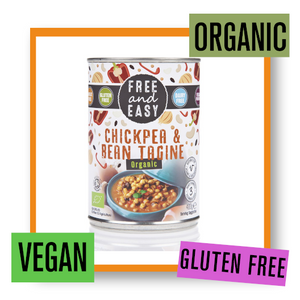 Free & Easy Organic Chickpea & Bean Tagine