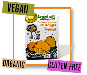 Tropical Wholefoods Organic Fairtrade Sun Dried Mango