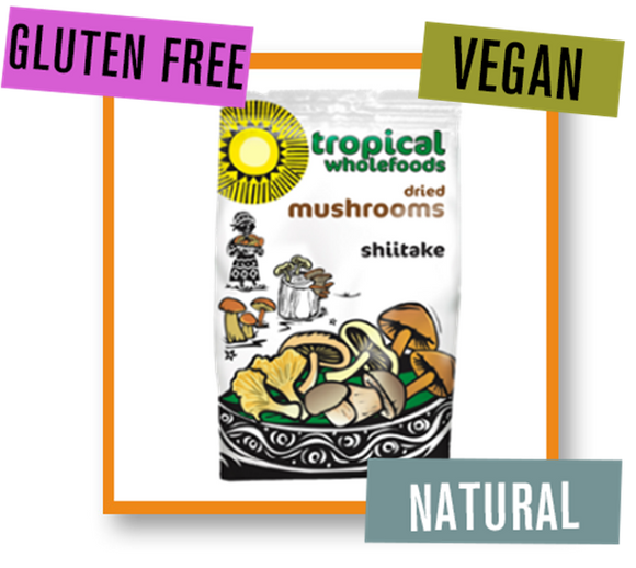 Tropical Wholefoods Shiitake Mushrooms