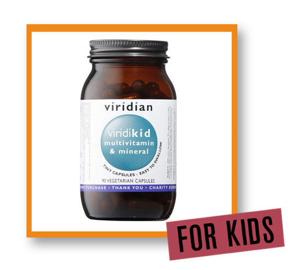 Viridian Viridikid Mutivitamin and Mineral