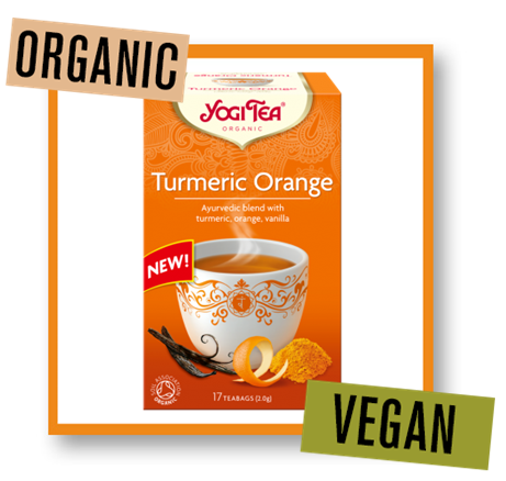 Yogi Tea Organic Turmeric Orange